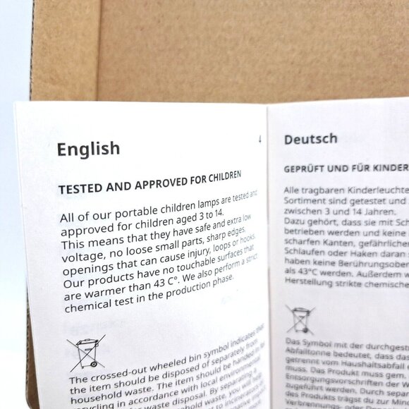 IKEA Snodjup  LED Decorative Light Speech Bubble White-Multicolor-705.106.54 - Picture 3 of 9